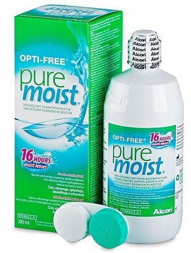 Раствор Опти Фри Pure Moist 300 мл Раствор Опти Фри Pure Moist 300 мл