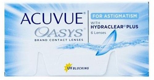 Acuvue Oasys for astigmatism Acuvue Oasys for astigmatism